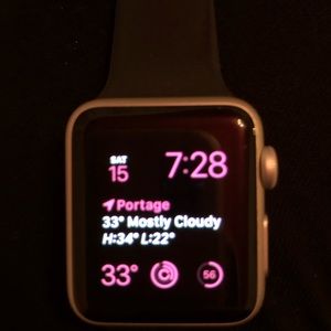 Series 1 Apple Watch. 38 mm.